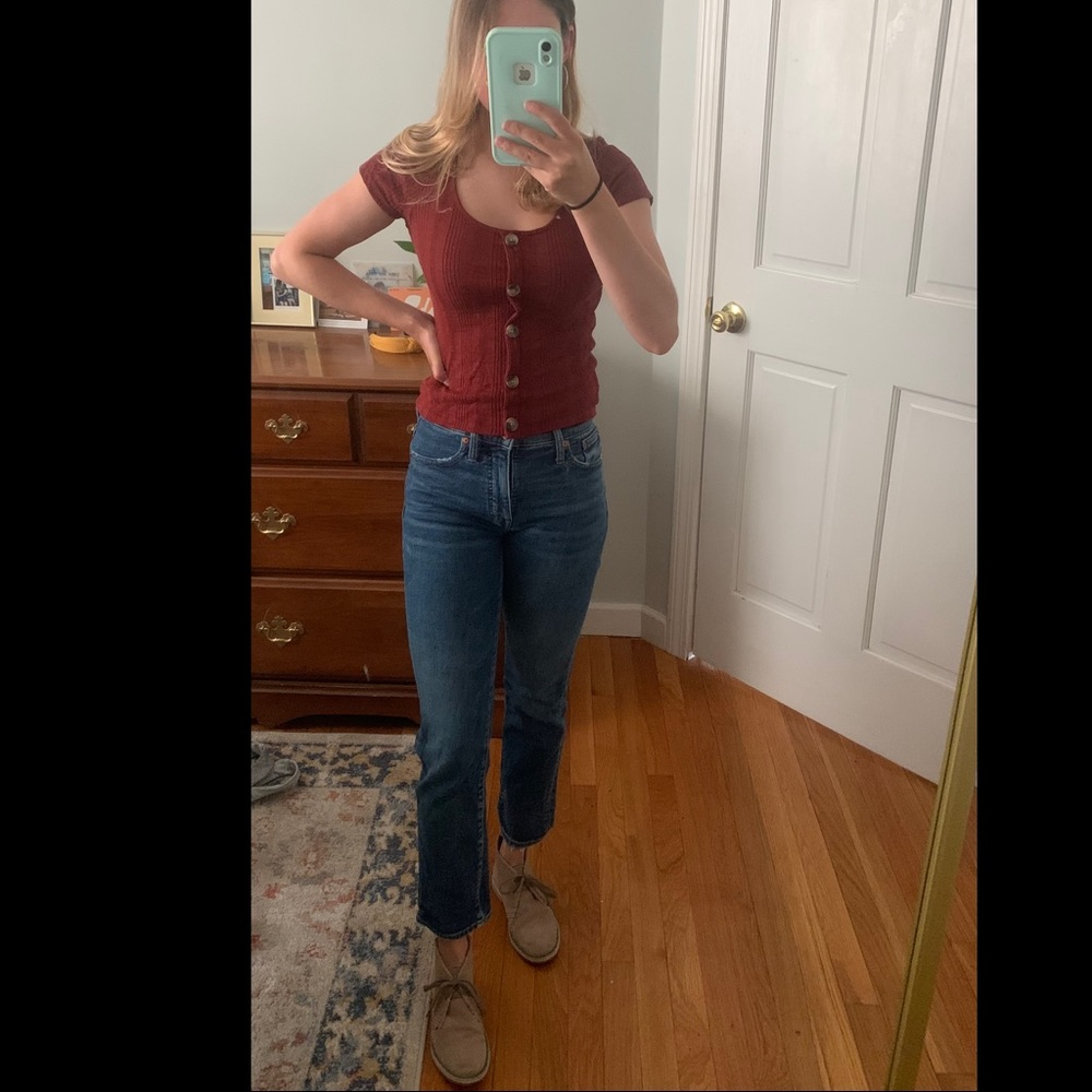 Size XS American Eagle button front shirt